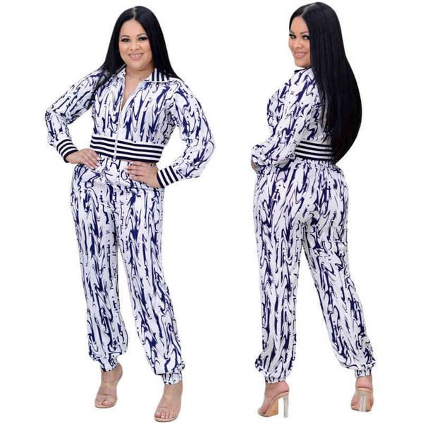 j2553 autumn luxury mixed color suit temperament commuter fashion printing two-piece set, Gray
j2553 autumn luxury mixed color suit temperament commuter fashion printing two-piece set, Gray