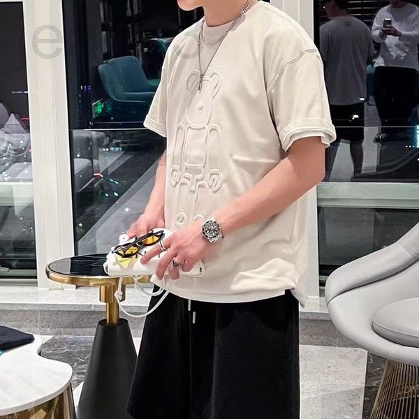men's t-shirts designer fashion trend men's summer new round neck shirt wide version large loose casual fashion short sleeve t-shi, White;black
men's t-shirts designer fashion trend men's summer new round neck shirt wide version large loose casual fashion short sleeve t-shi, White;black