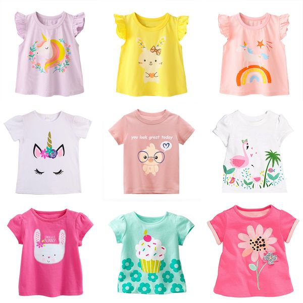 kids girls summer unicorn clothes baby children ruffle sleeve clothing graphic t-shirt tee, Blue
kids girls summer unicorn clothes baby children ruffle sleeve clothing graphic t-shirt tee, Blue