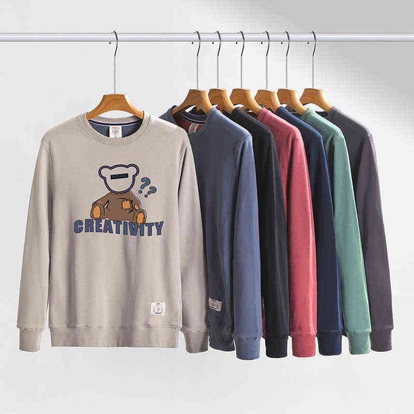 designer men's sweatshirt t-shirt 2022 sweater spring and thin fashion cartoon printed loose men's round neck cover head autumn cl, Black
designer men's sweatshirt t-shirt 2022 sweater spring and thin fashion cartoon printed loose men's round neck cover head autumn cl, Black