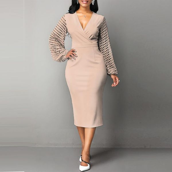 casual dresses autumn dress women 2022 plus size slim office pencil bodycon elegant v-neck hollow out long party, Black;gray
casual dresses autumn dress women 2022 plus size slim office pencil bodycon elegant v-neck hollow out long party, Black;gray
