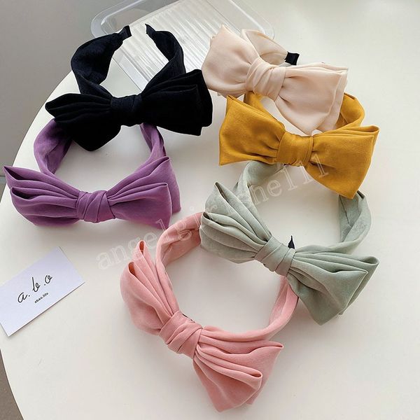 solid color fabric double layer big bow headband fashion hair accessories women's simple casual hairband hair band girl headwear, Slivery;white
solid color fabric double layer big bow headband fashion hair accessories women's simple casual hairband hair band girl headwear, Slivery;white