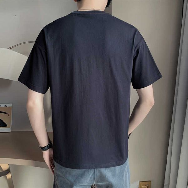 2022 summer men's t-shirts novelty mens short sleeve t-shirt round neck letter printed micro wide half sleeve bottoms, White;black
2022 summer men's t-shirts novelty mens short sleeve t-shirt round neck letter printed micro wide half sleeve bottoms, White;black