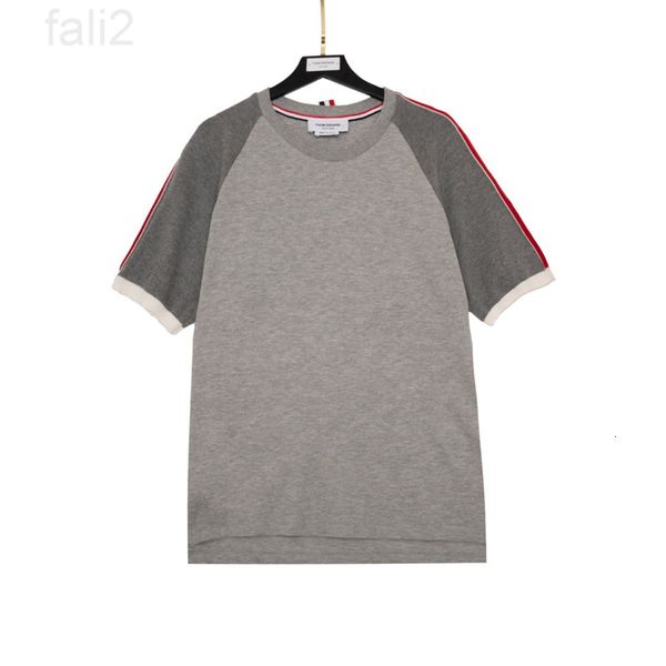 women's t-shirt designer 2022 summer new high-end fashion brand tb double shoulder wool woven tricolor men's and women's casu, White
women's t-shirt designer 2022 summer new high-end fashion brand tb double shoulder wool woven tricolor men's and women's casu, White