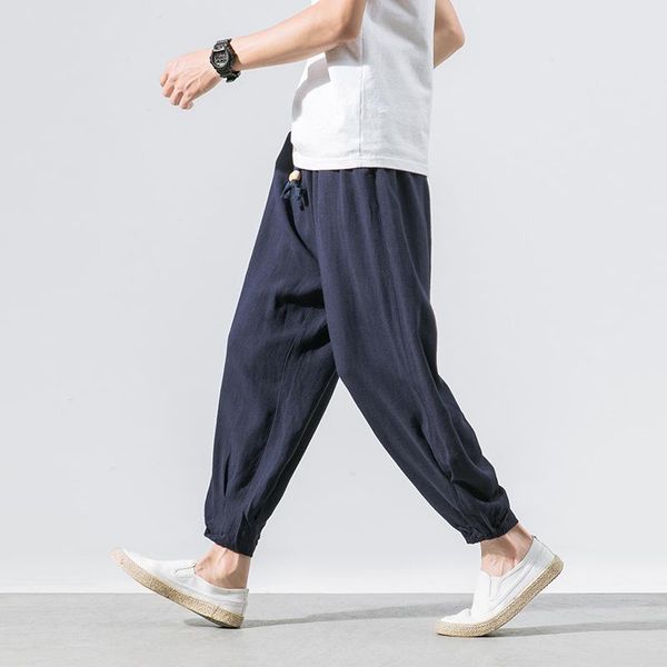 men's pants men's summer linen baggy shorts hin cotton and trousers mer slacks for couples, Black
men's pants men's summer linen baggy shorts hin cotton and trousers mer slacks for couples, Black