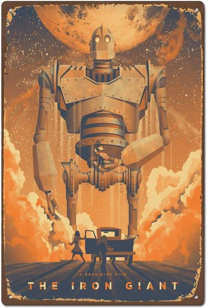 movie tin classic iron giant poster movie bar movie wall home wall retro decoration 8x12 inches
movie tin classic iron giant poster movie bar movie wall home wall retro decoration 8x12 inches