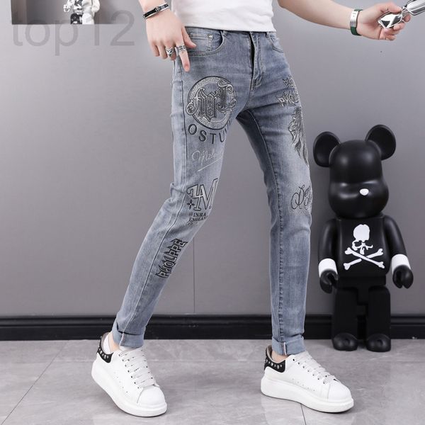 men's jeans designer men's 2022 spring and summer heavy industry diamond stamping fashion brand handsome casual slim leggings fiov, Blue
men's jeans designer men's 2022 spring and summer heavy industry diamond stamping fashion brand handsome casual slim leggings fiov, Blue