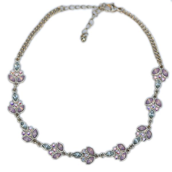 chains han edition contracted bright color treasure flower necklace card choker neck and dazzling diamond necklace fashion short, Silver
chains han edition contracted bright color treasure flower necklace card choker neck and dazzling diamond necklace fashion short, Silver