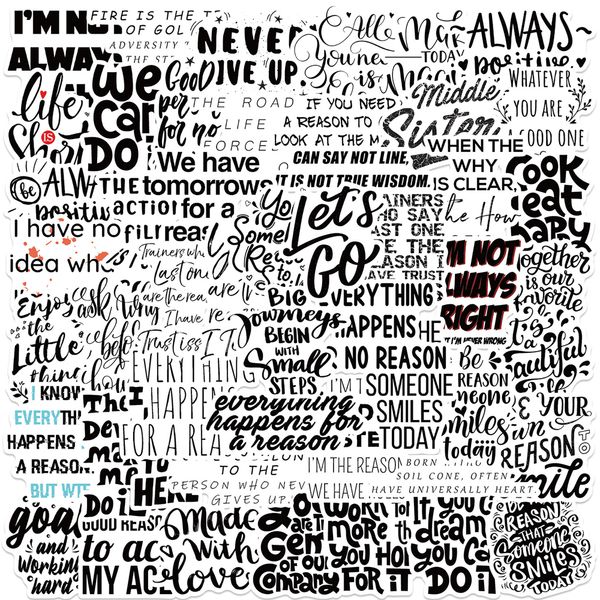new waterproof 10/30/50pcs motivational phrases sticker inspirational life quotes stickers diy lapdiary scrapbooking office graffiti decals
new waterproof 10/30/50pcs motivational phrases sticker inspirational life quotes stickers diy lapdiary scrapbooking office graffiti decals