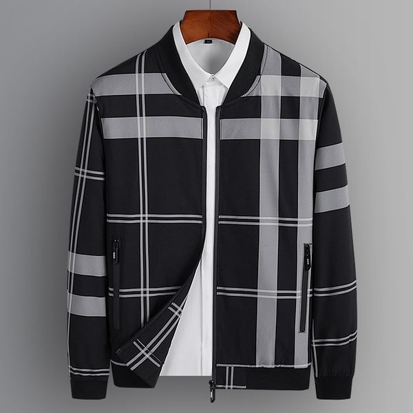 men's jackets winter men's casual striped jacket thin handsome baseball uniform wear 3xl, Black;brown
men's jackets winter men's casual striped jacket thin handsome baseball uniform wear 3xl, Black;brown