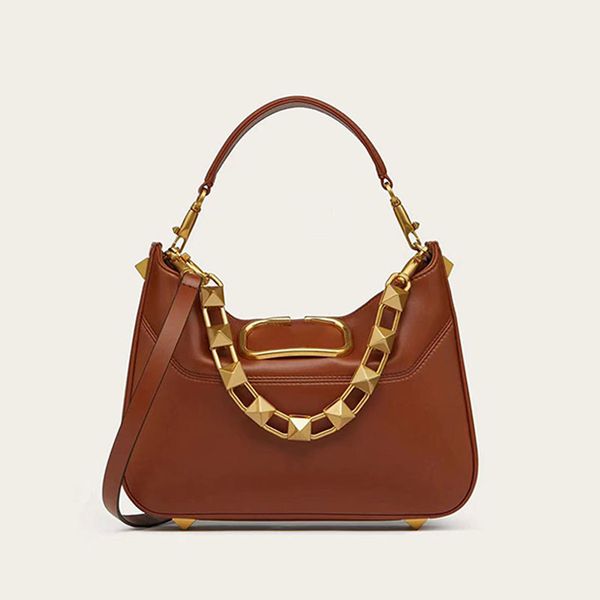 armpit shoulder bag women tote cross body bags genuine leather metal hardware magnet buckle rivet chain handbag removable shoulder strap pur
armpit shoulder bag women tote cross body bags genuine leather metal hardware magnet buckle rivet chain handbag removable shoulder strap pur
