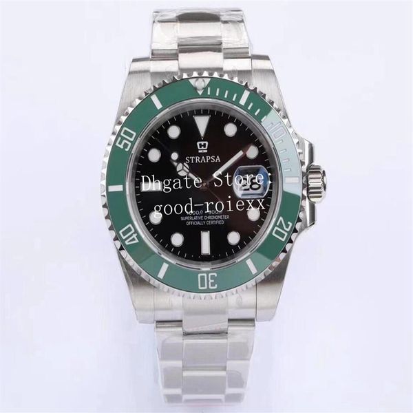 2 style 41mm green ceramic men's automatic watch vsf cal.3235 watches eta men steel dive date 126610 water resistant wristwat262p, Slivery;brown
2 style 41mm green ceramic men's automatic watch vsf cal.3235 watches eta men steel dive date 126610 water resistant wristwat262p, Slivery;brown