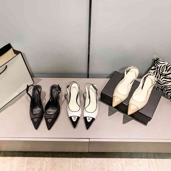 sandals xiaoxiangjia women's sandals in spring and summer of splicing color system, pointed head, shallow mouth, thin heel, 3feb, Black
sandals xiaoxiangjia women's sandals in spring and summer of splicing color system, pointed head, shallow mouth, thin heel, 3feb, Black