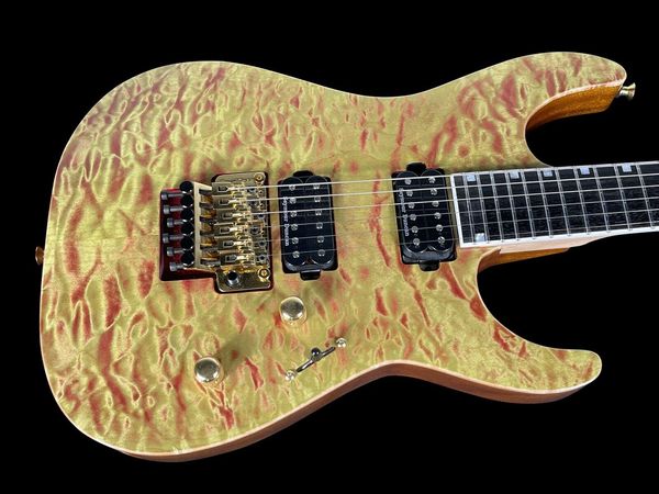 2022 es p usa custom shop m-ii quilt with floyd rose ~ crimson mist electric guitar
2022 es p usa custom shop m-ii quilt with floyd rose ~ crimson mist electric guitar