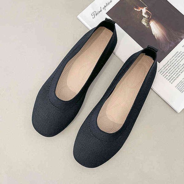 dress shoes 2022 new women casual shallow flat breathable loafers soft bottom mesh ballet pregnant ladies drving single 220512, Black
dress shoes 2022 new women casual shallow flat breathable loafers soft bottom mesh ballet pregnant ladies drving single 220512, Black