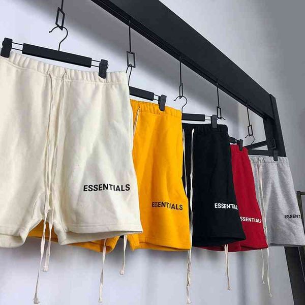 summer new high street fashion brand essentials shorts men's cotton sports leisure couple five point shorts men, White;black
summer new high street fashion brand essentials shorts men's cotton sports leisure couple five point shorts men, White;black