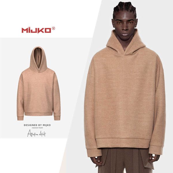 men's hoodies mijko men's wear women's autumn and winter new fabric hoodie men's and women's same style high street, Black
men's hoodies mijko men's wear women's autumn and winter new fabric hoodie men's and women's same style high street, Black