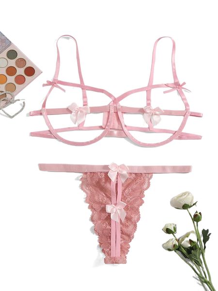 plus floral lace underwire lingerie set f3jx#, Black;white
plus floral lace underwire lingerie set f3jx#, Black;white