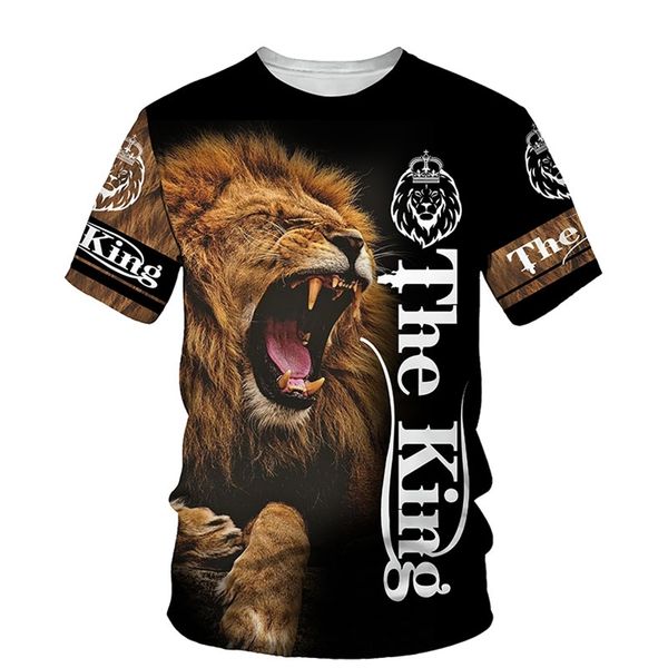the lion king 3d print men tshirt summer o neck short sleeve tees 3d style male clothes fashion casual tshirts 220526, White;black
the lion king 3d print men tshirt summer o neck short sleeve tees 3d style male clothes fashion casual tshirts 220526, White;black