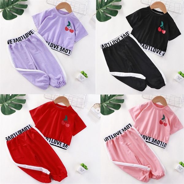 girls short sleeved suit children s leaking belly button summer clothes pink casual outits baby 8 years old cute pants set 220620, White
girls short sleeved suit children s leaking belly button summer clothes pink casual outits baby 8 years old cute pants set 220620, White
