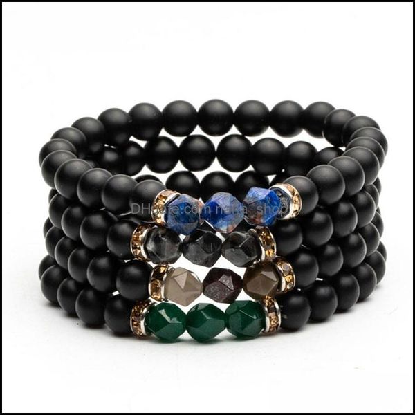 beaded strands bracelets jewelry 8mm natural stone handmade beaded charm fashion bangle for women men lover party c dhvjd, Black
beaded strands bracelets jewelry 8mm natural stone handmade beaded charm fashion bangle for women men lover party c dhvjd, Black