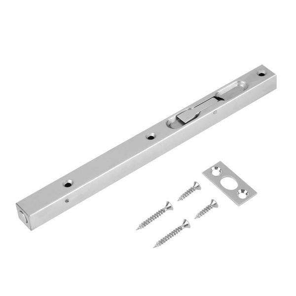 home gate door security guard 304 stainless steel flush latch bolt slide lock 10inch
home gate door security guard 304 stainless steel flush latch bolt slide lock 10inch