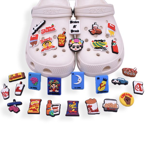 wholesale mexican shoe charms parts accessories buckle clog buttons pins wristband bracelet decoration kids teen adulty party gifts, Blue
wholesale mexican shoe charms parts accessories buckle clog buttons pins wristband bracelet decoration kids teen adulty party gifts, Blue