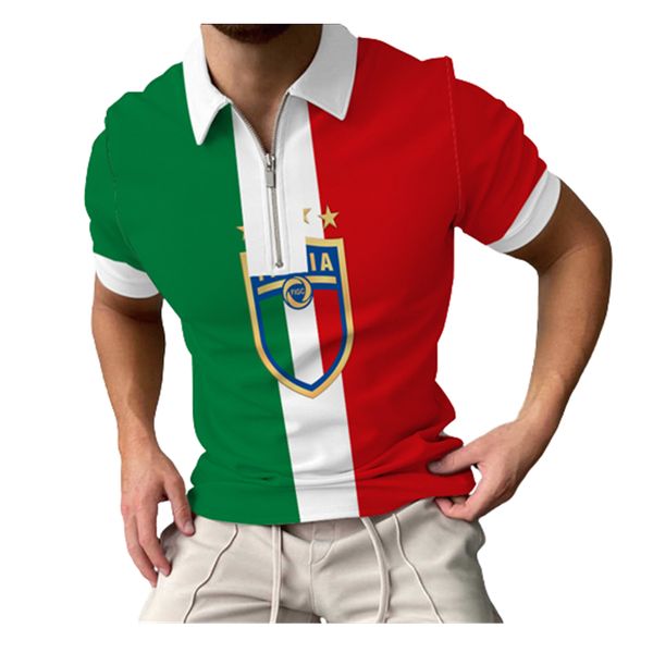 summer 3d stripe digital print polos t-shirt for men slim fit zipper lapel designer short sleeve casual polo shirts 3d168polo-1, White;black
summer 3d stripe digital print polos t-shirt for men slim fit zipper lapel designer short sleeve casual polo shirts 3d168polo-1, White;black