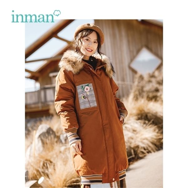 winter arrival female fur collar thick embroidery fashion long section women down coat y201026, Black
winter arrival female fur collar thick embroidery fashion long section women down coat y201026, Black