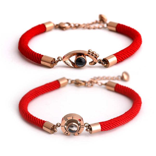 red rope year of fate love's memory, bracelet, female voice, tiktok, i love you, bracelet., Black
red rope year of fate love's memory, bracelet, female voice, tiktok, i love you, bracelet., Black