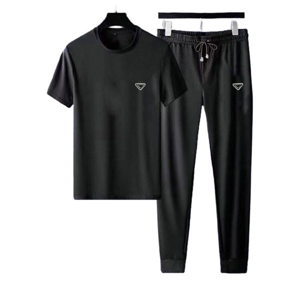 2022 new summer european fashion men's and women's medium waist short sleeve letter printed blouse, t-shirt tight pants sports sui, White;black
2022 new summer european fashion men's and women's medium waist short sleeve letter printed blouse, t-shirt tight pants sports sui, White;black