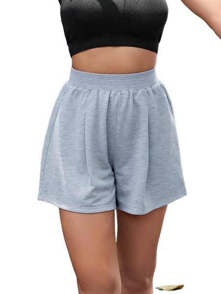high waist solid track shorts j4dp#, White;black 
high waist solid track shorts j4dp#, White;black