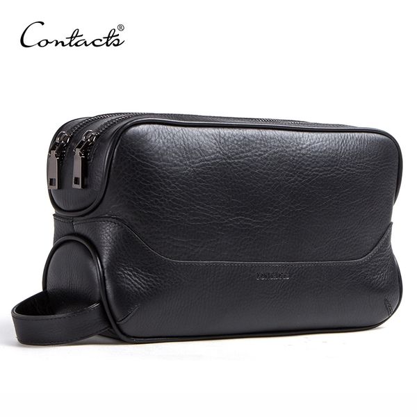 contact's 100% genuine leather cosmetic bag for men toiletry bag male vintage wash bags make up sotrage bags travel organizer 210305
contact's 100% genuine leather cosmetic bag for men toiletry bag male vintage wash bags make up sotrage bags travel organizer 210305