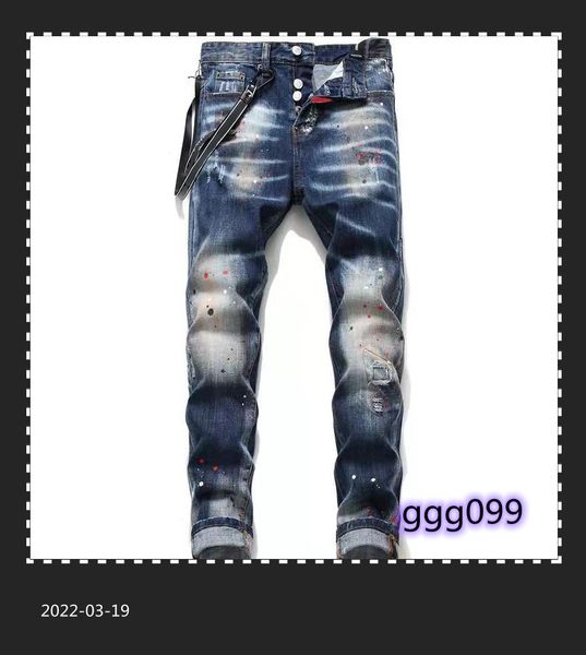 fashion jeans designer pant pants men stretch jeans men's sweatpant high street tide brand cycling motorcycle distressed ripped retro l, Blue
fashion jeans designer pant pants men stretch jeans men's sweatpant high street tide brand cycling motorcycle distressed ripped retro l, Blue