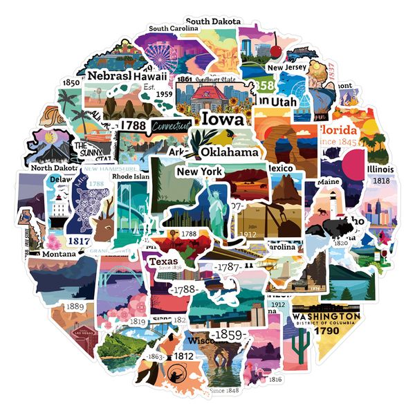 50pcs/set waterproof water bottle stickers united states map for skateboard car notebook lapdecor helmet sticker pvc guitar decals
50pcs/set waterproof water bottle stickers united states map for skateboard car notebook lapdecor helmet sticker pvc guitar decals