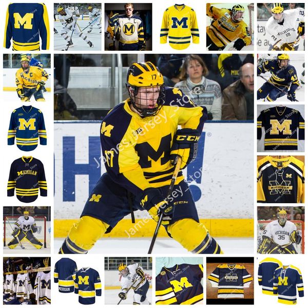 2022 ncaa custom michigan wolverines stitched hockey jersey 43 quinn hughes 14 tyler motte 19 dylan larkin 13 zach werenski 11 zach hyman 18, Black
2022 ncaa custom michigan wolverines stitched hockey jersey 43 quinn hughes 14 tyler motte 19 dylan larkin 13 zach werenski 11 zach hyman 18, Black