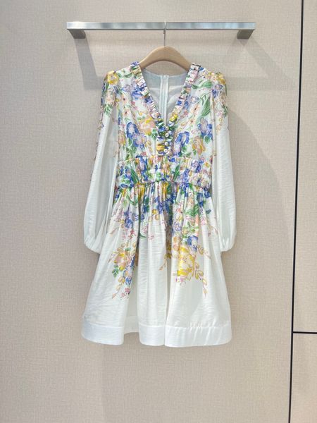 2022 chaopai casual dresses v-neck patchwork fungus edge design garden flower pattern dress, Black;gray
2022 chaopai casual dresses v-neck patchwork fungus edge design garden flower pattern dress, Black;gray