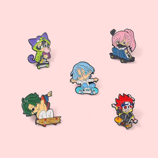 animation peripheral series unlimited skateboard brooch sports commemorative badge metal badge bag pin tie shoulder strap buckle, Gray
animation peripheral series unlimited skateboard brooch sports commemorative badge metal badge bag pin tie shoulder strap buckle, Gray