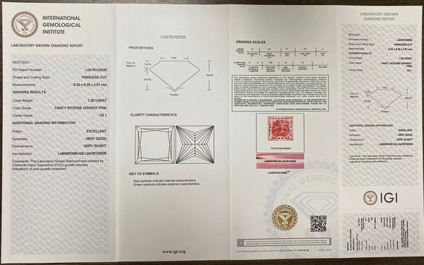 laboratory grown diamonds igi certification (lab created) fancy pink various shape cutting, Black
laboratory grown diamonds igi certification (lab created) fancy pink various shape cutting, Black