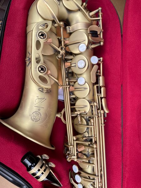 genuine quality saxophone alto sax 54 professional e-flat eb alto saxophone musical instruments bronze
genuine quality saxophone alto sax 54 professional e-flat eb alto saxophone musical instruments bronze