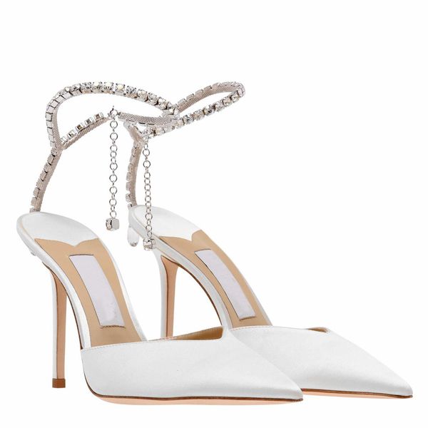 women sandals wedding high heels lady pointed pump saeda heeled name brand designer sandal slingback with crystal embellishment white black
women sandals wedding high heels lady pointed pump saeda heeled name brand designer sandal slingback with crystal embellishment white black