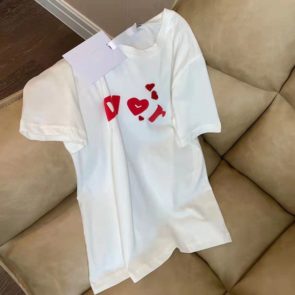 designer 2022 european summer new t-shirt women's fashion short sleeve round neck loose two colors 2002 luxury, White
designer 2022 european summer new t-shirt women's fashion short sleeve round neck loose two colors 2002 luxury, White