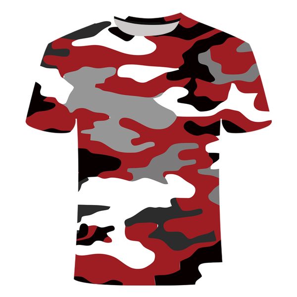 red gray green camouflage clothing 3d printed tshirt men women short sleeve t-shirt brand t shirt funny tees asian size, White;black
red gray green camouflage clothing 3d printed tshirt men women short sleeve t-shirt brand t shirt funny tees asian size, White;black