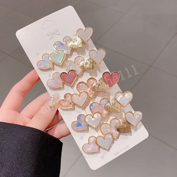 women girls cute colorful heart shape hairpins sweet hair clips barrettes slid clip fashion hair accessories, Slivery;white
women girls cute colorful heart shape hairpins sweet hair clips barrettes slid clip fashion hair accessories, Slivery;white