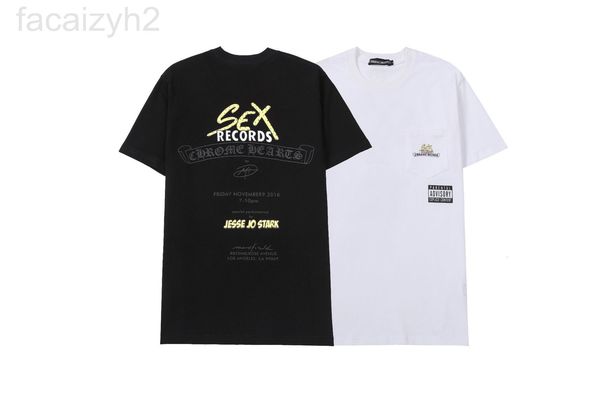 men's t-shirts designer 2022 summer new ch cromei fashion graffiti records short sleeve loose men's and women's cotton new t-, White;black
men's t-shirts designer 2022 summer new ch cromei fashion graffiti records short sleeve loose men's and women's cotton new t-, White;black