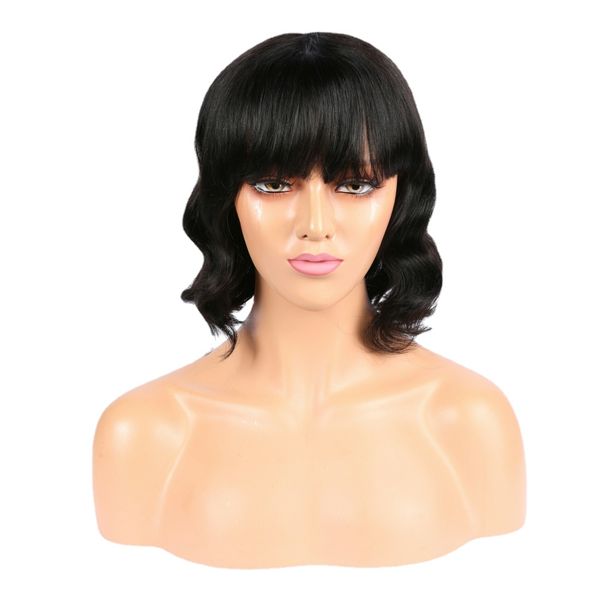 anlimer 13x4 lace front human hair wigs with baby hair brazilian remy water wave hair natural color for women, Black
anlimer 13x4 lace front human hair wigs with baby hair brazilian remy water wave hair natural color for women, Black