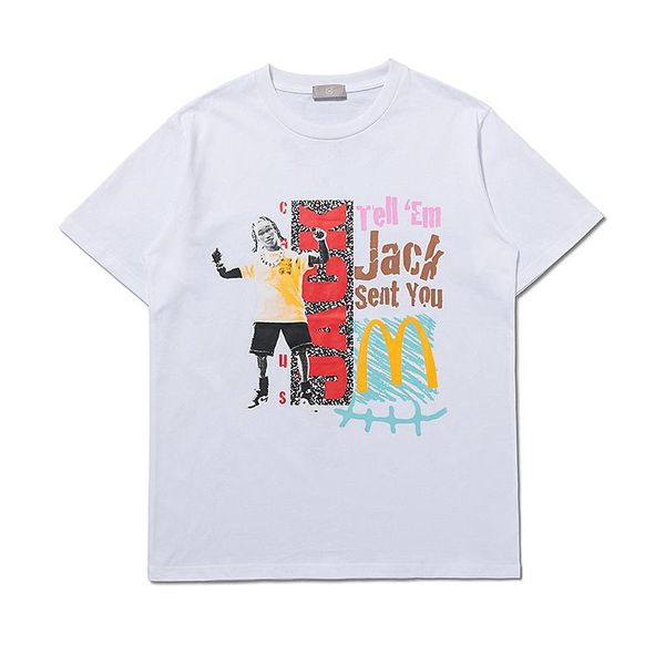 men's t-shirts jack smile t-shirt high street foam printing pure cotton quality loose men women short sleeve t shirt, White;black
men's t-shirts jack smile t-shirt high street foam printing pure cotton quality loose men women short sleeve t shirt, White;black