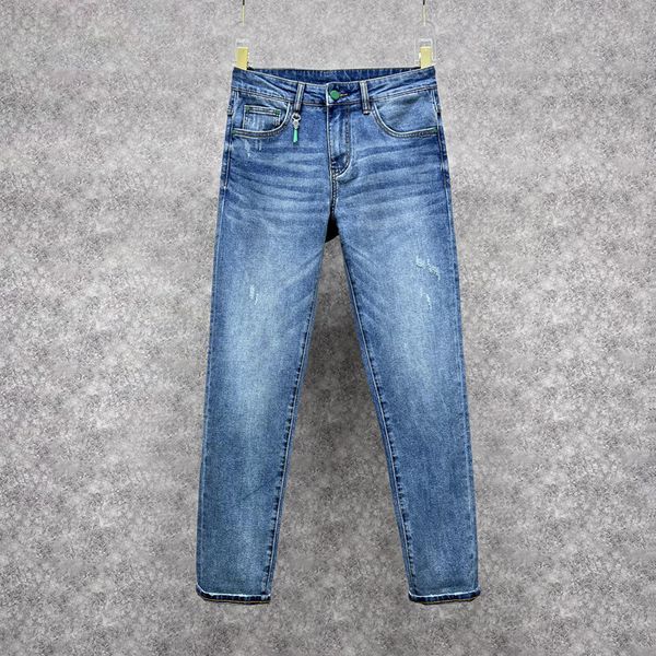 men's jeans designer chaopai 2022 spring and autumn new youth small straight jeans men's elastic slim light washed pants rqdn, Blue
men's jeans designer chaopai 2022 spring and autumn new youth small straight jeans men's elastic slim light washed pants rqdn, Blue