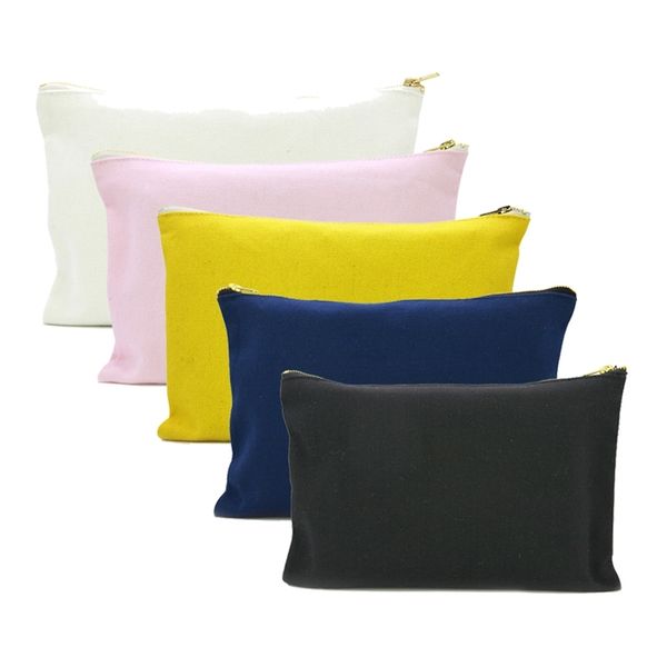 oivefeet5pcs 12oz plain black white blue pink yellow cotton canvas cosmetic bag travel toiletry makeup gold zipper pouch bag 210305
oivefeet5pcs 12oz plain black white blue pink yellow cotton canvas cosmetic bag travel toiletry makeup gold zipper pouch bag 210305