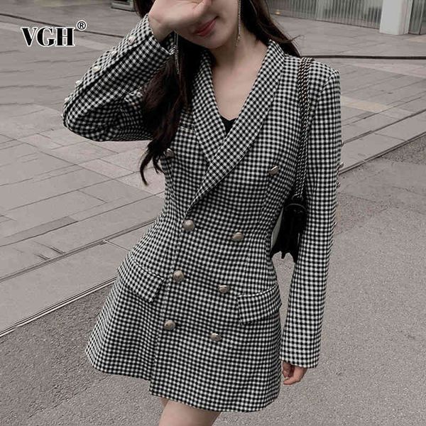 vintage plaid blazer dress for women notched long sleeve high waist korean casual dresses female spring fashion clothes 210507, Black;gray
vintage plaid blazer dress for women notched long sleeve high waist korean casual dresses female spring fashion clothes 210507, Black;gray